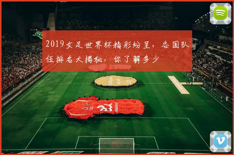 2019女足世界杯精彩纷呈，各国队伍排名大揭秘，你了解多少